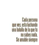 se amable